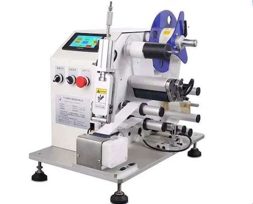 Automatic Wire Circular Labeling Machine WPM-5-60 Video