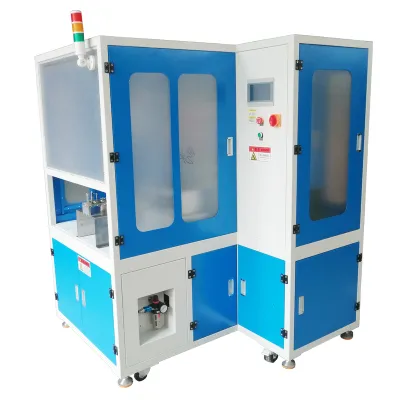 Máquina Automática de Corte, Enrolamento e Amarração de Fio com 3 Laços em Círculo Ultra-Pequeno CRT-03SL-A Thumb