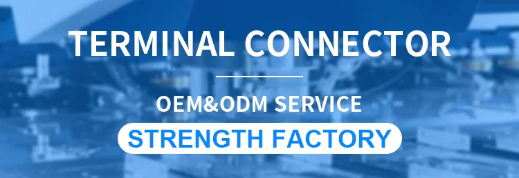 Hardware de aço inoxidável de cobre estampagem peças terminal masculino e feminino