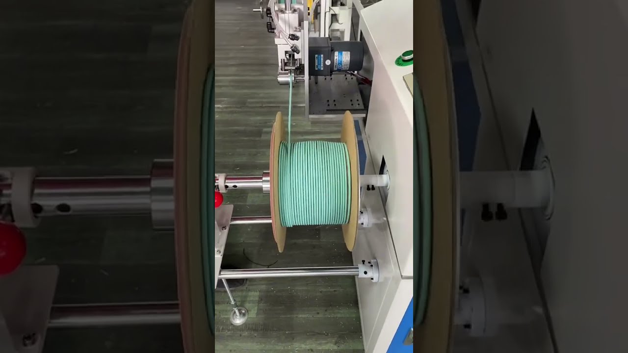 Versatile Wire & Tube Coiler for Bobbins and Hollow Coils with Precise Metering