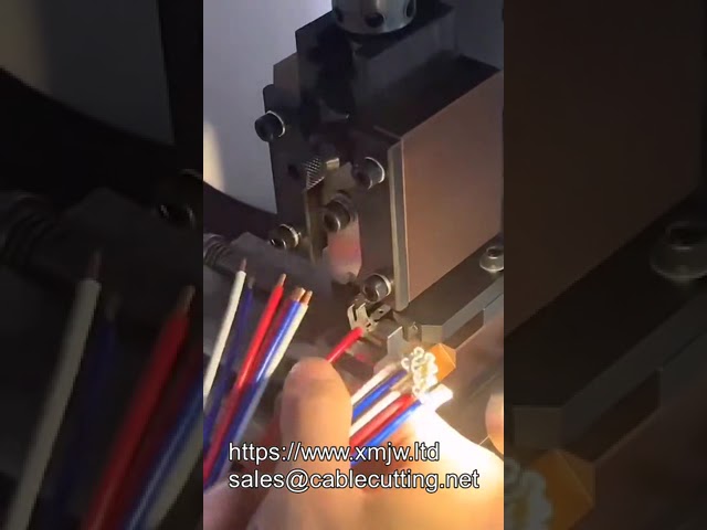 Automotive Strip Terminal Crimping Machine for JST, Molex, and Other Brand Terminals
