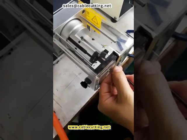 High-Precision Coaxial Wire Stripping Machine for Automated Production