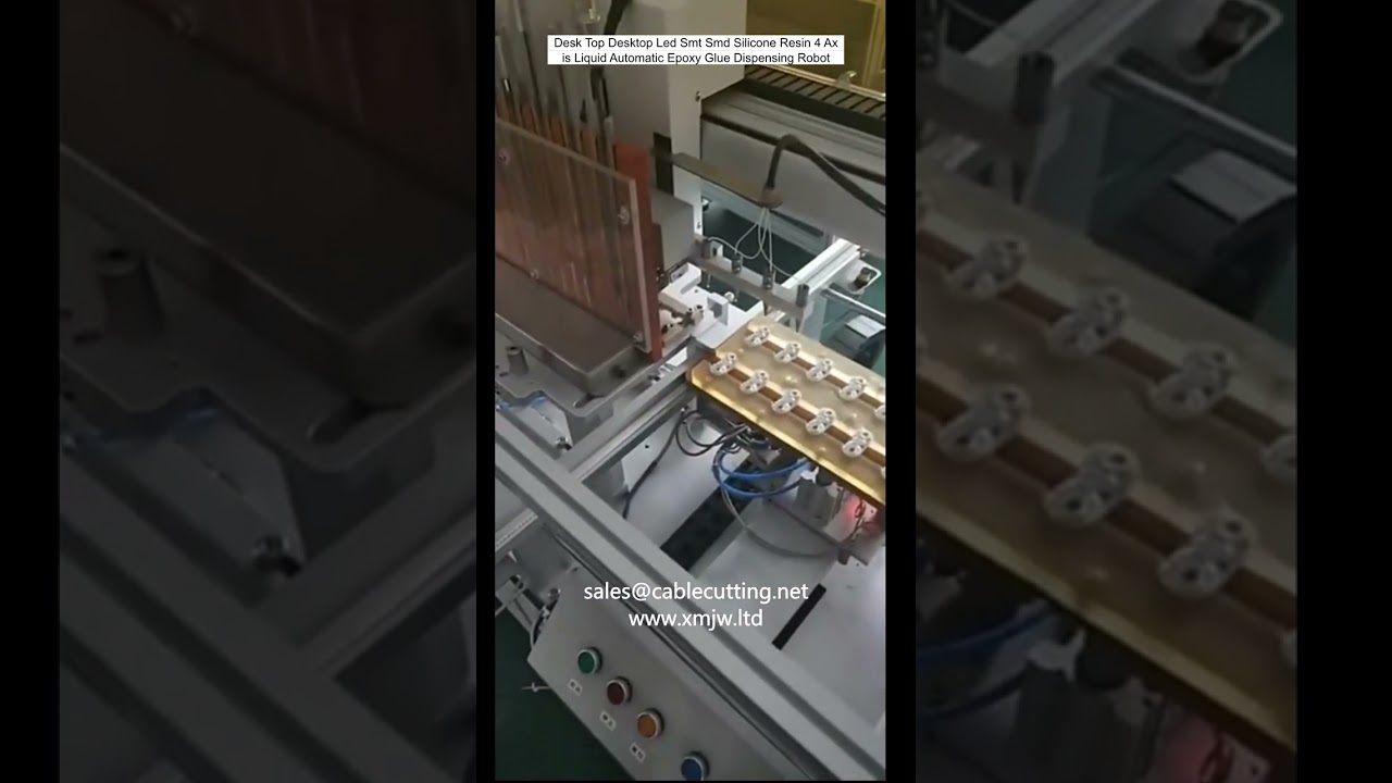 Desk Top Desktop Led Smt Smd Silicone Resin 4 Axis Liquid Automatic Epoxy Glue Dispensing Robot