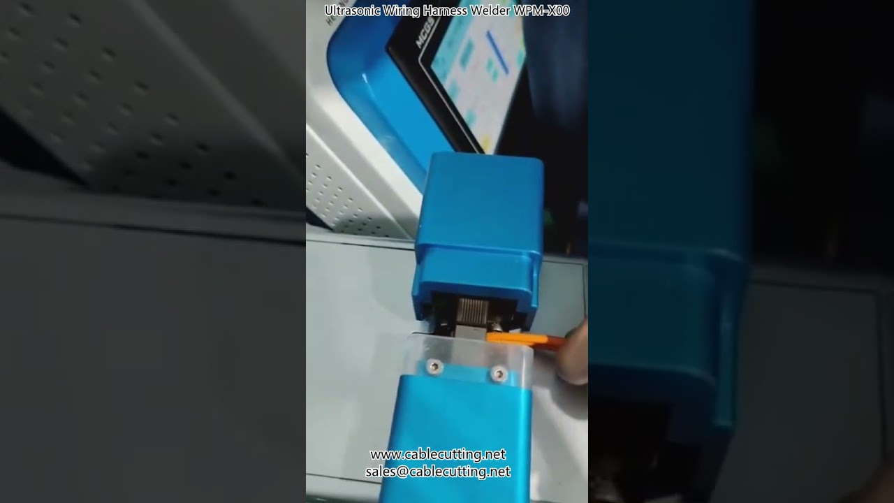 ultrasonic wiring harness welder wpm-x00