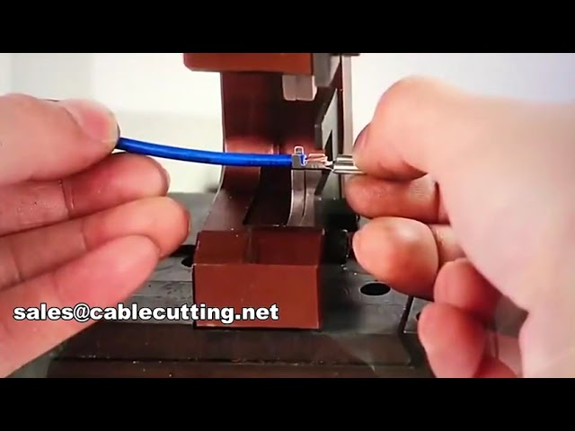 Customizable OTP Terminal Crimping Machine with Stamping Parts, U-Die, and Hydraulic Press Mouldings