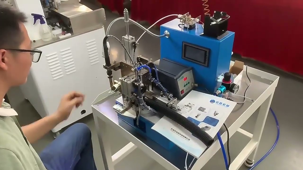 Semi-Automatic Soldering Machine | All-in-One Stripping and Welding System