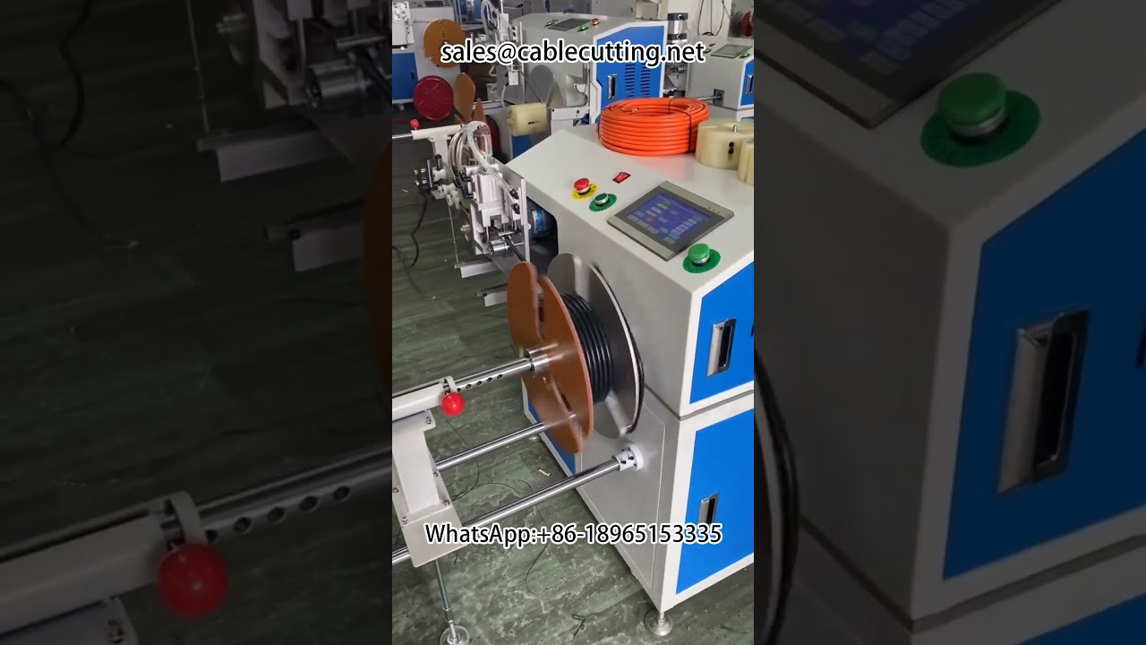 Automatic Meter Counting, Sorting, Cutting, Winding, and Tying Machine