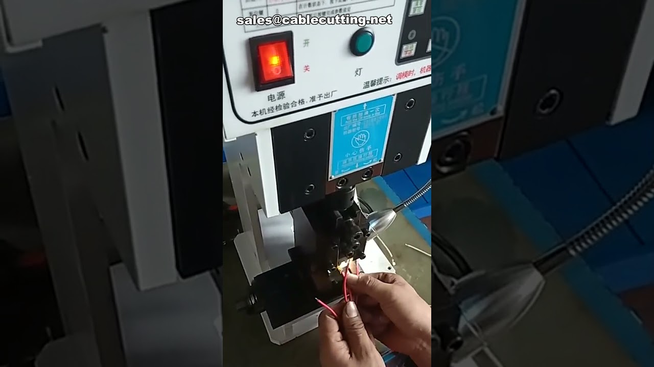 Semi-Automatic Terminal Crimping Machine MP-4 for Wire Processing