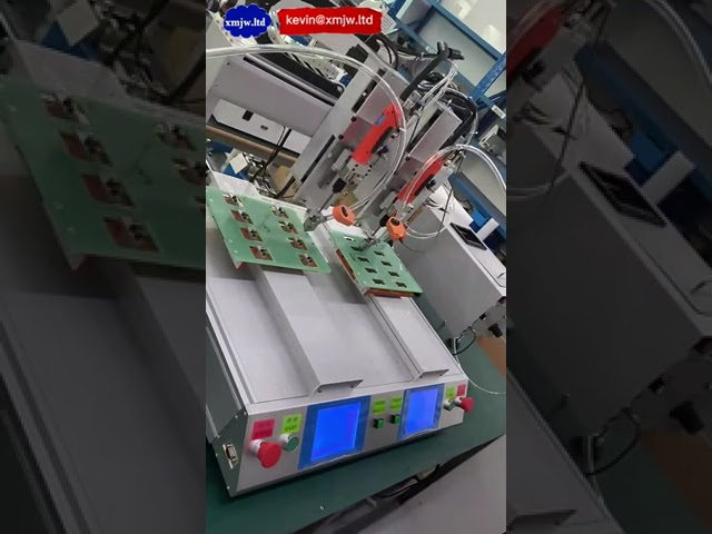 Desktop Automatic Screw Locking Fastening Robotic Machine Screw Fastening Machine With Automatic Fee