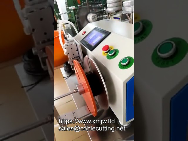 Semi-Automatic Wire Winding and Tying Machine | Cable Roller & Reel Winder