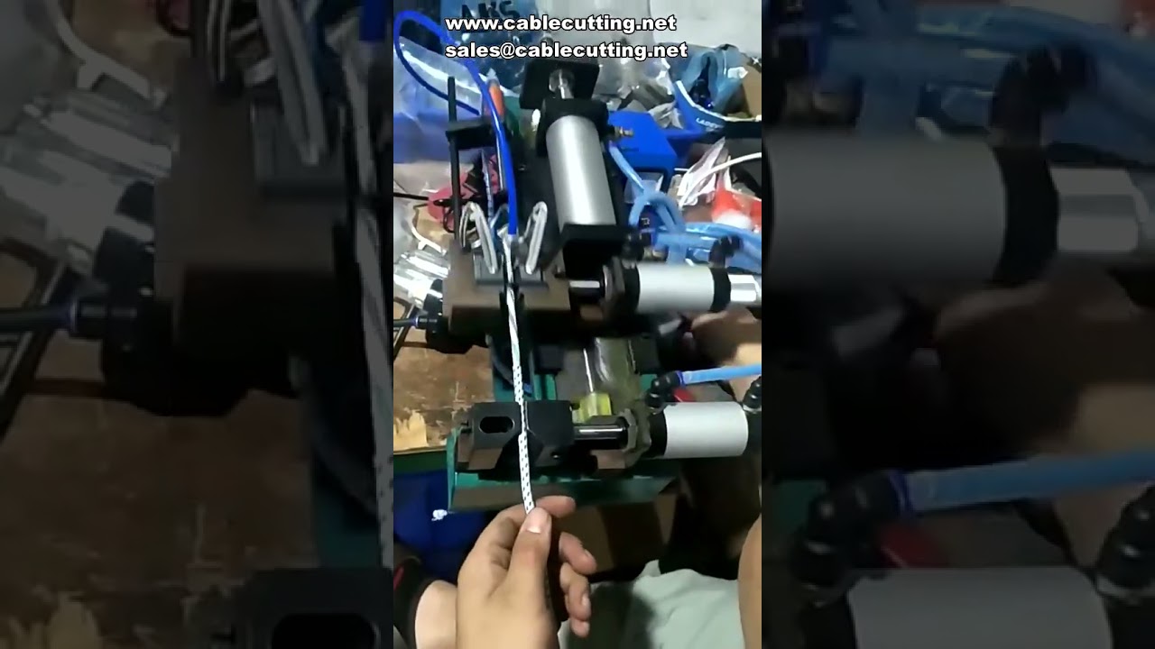 305-310-315 Small Pneumatic Wire Stripper, 416 Sheathing Hot Wire & Cable Stripping Machine