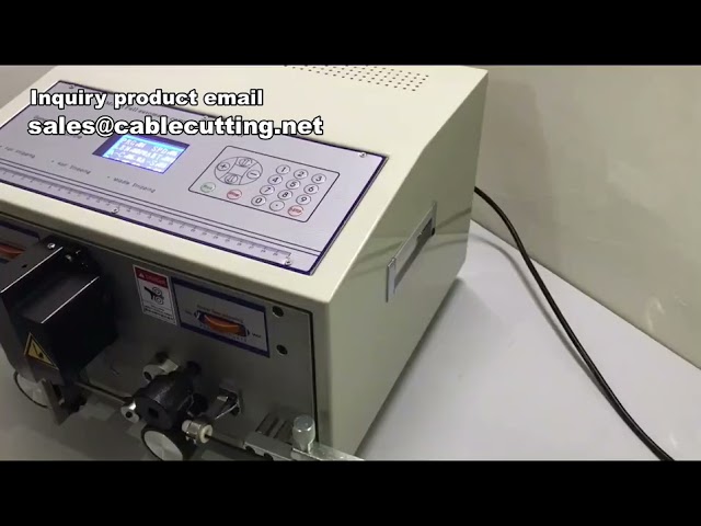 Self-Adjusting Electric Wire Stripper and Cutter Machine