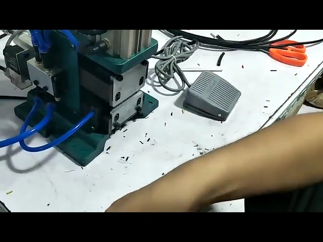 Pneumatic Cable Peeling Machine with Customizable Blade and Wire Stripping Knife