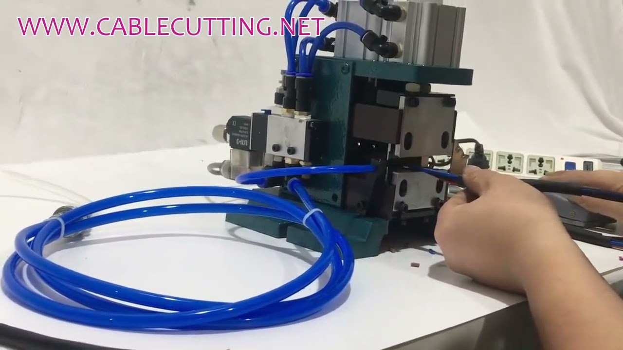 Automatic Wire Stripping Machine | High-Speed Industrial Wire Stripper