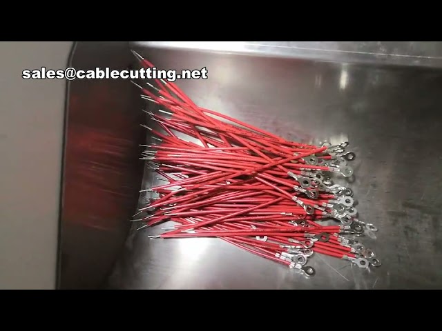 Terminal Crimping Machine with Wire Cutting and Stripping