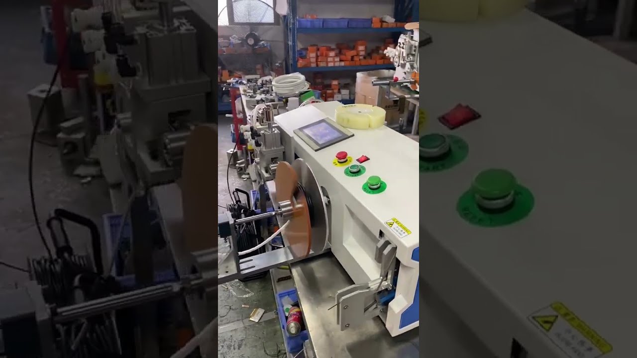 81  Fast & Easy Tabletop Metering Wire Winding & Tying Machine with Neat Sorting
