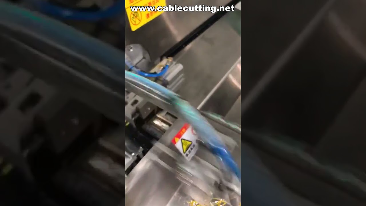 Terminal Tinning and Crimping Machine | Automated Wire Processing System