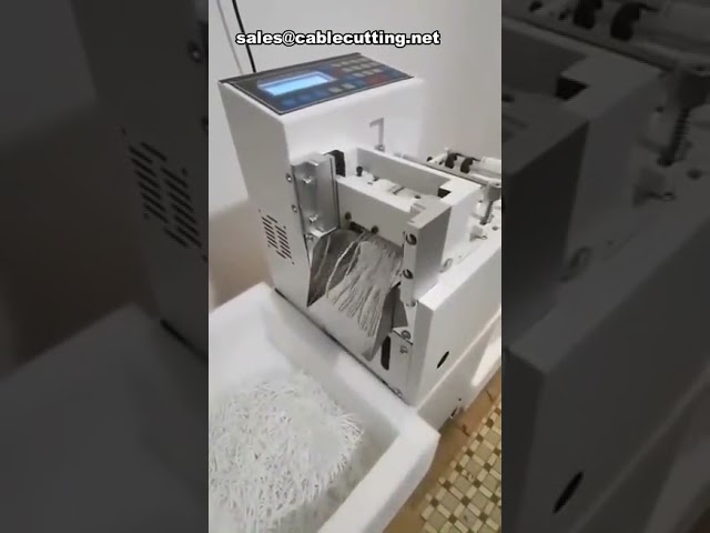 Tape Cutting Machine for Mask Ear Loops, Elastic Bands, Ropes, and Tubes