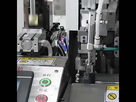 Fully Automatic Single Head Crimping & Tinning Machine for Waterproof Plug Dip Tinning