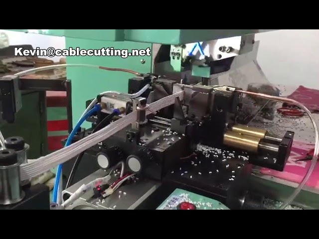 high speed automatic wire cutting stripping machine, View wire cutting machine for cable
