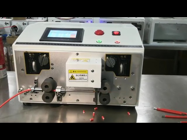 Automatic Wire Stripping Cutting Machine 0 1 2 5mm²   Multifunctional Computer Cable Stripper