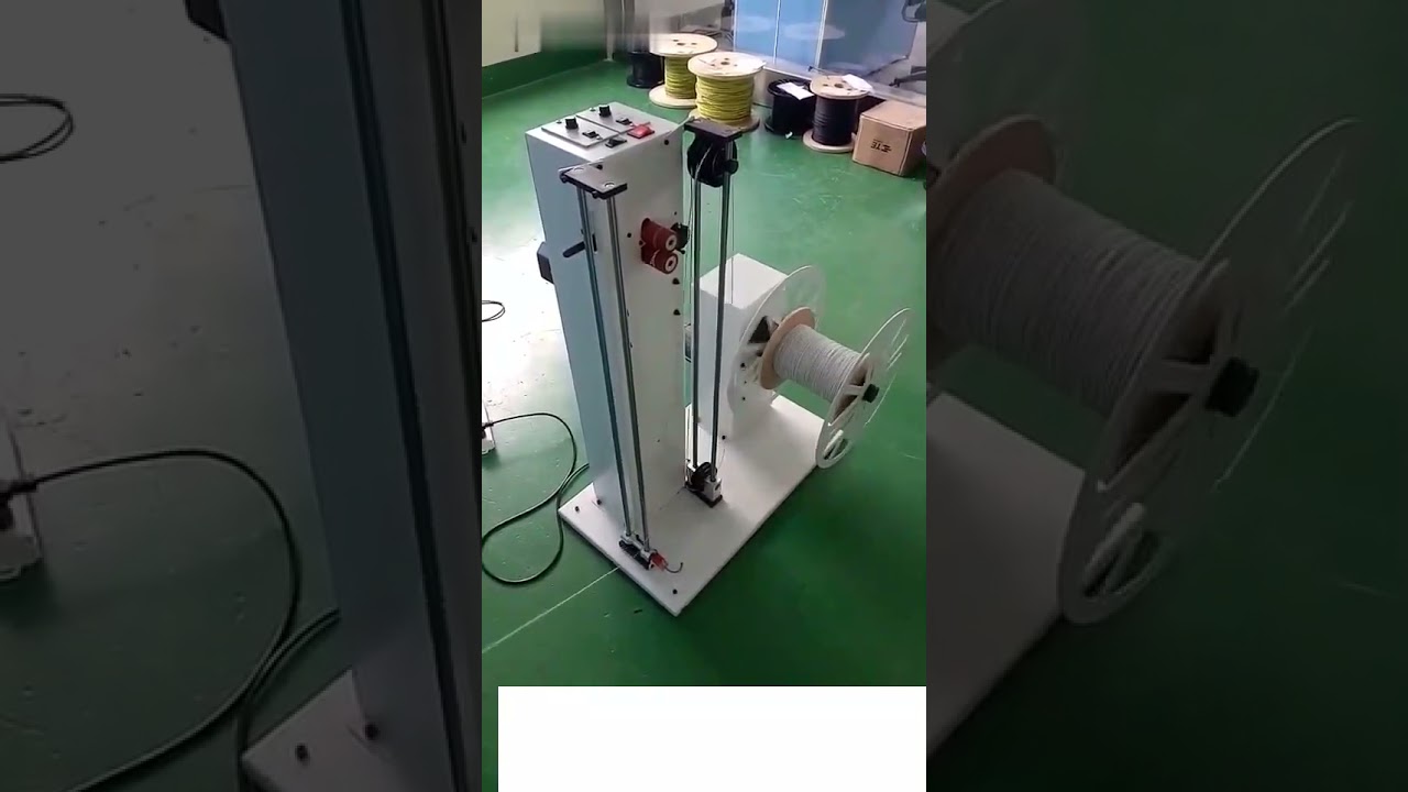 wire spool dereeler machine