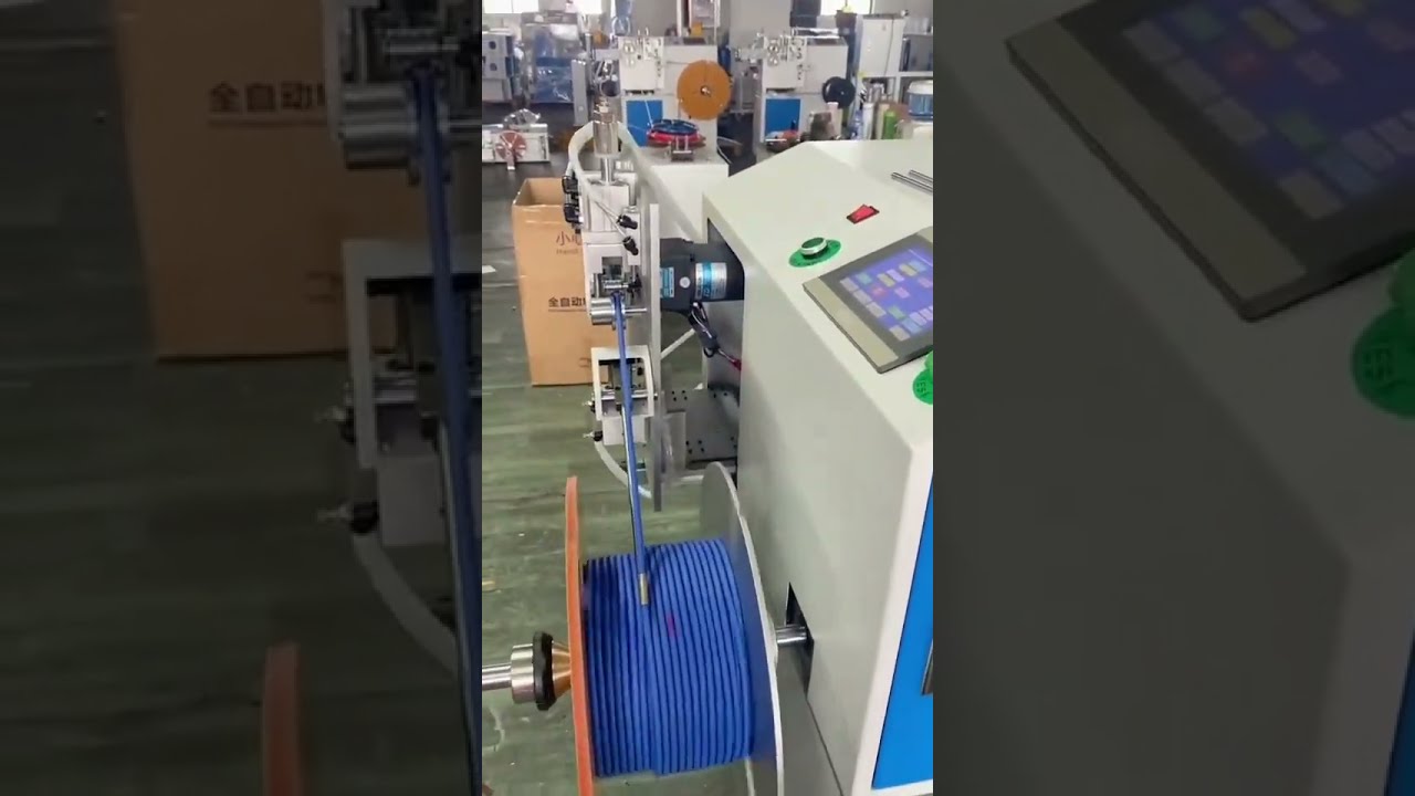 Smart & Neat Metering and Coiling Machine for RVV Cables