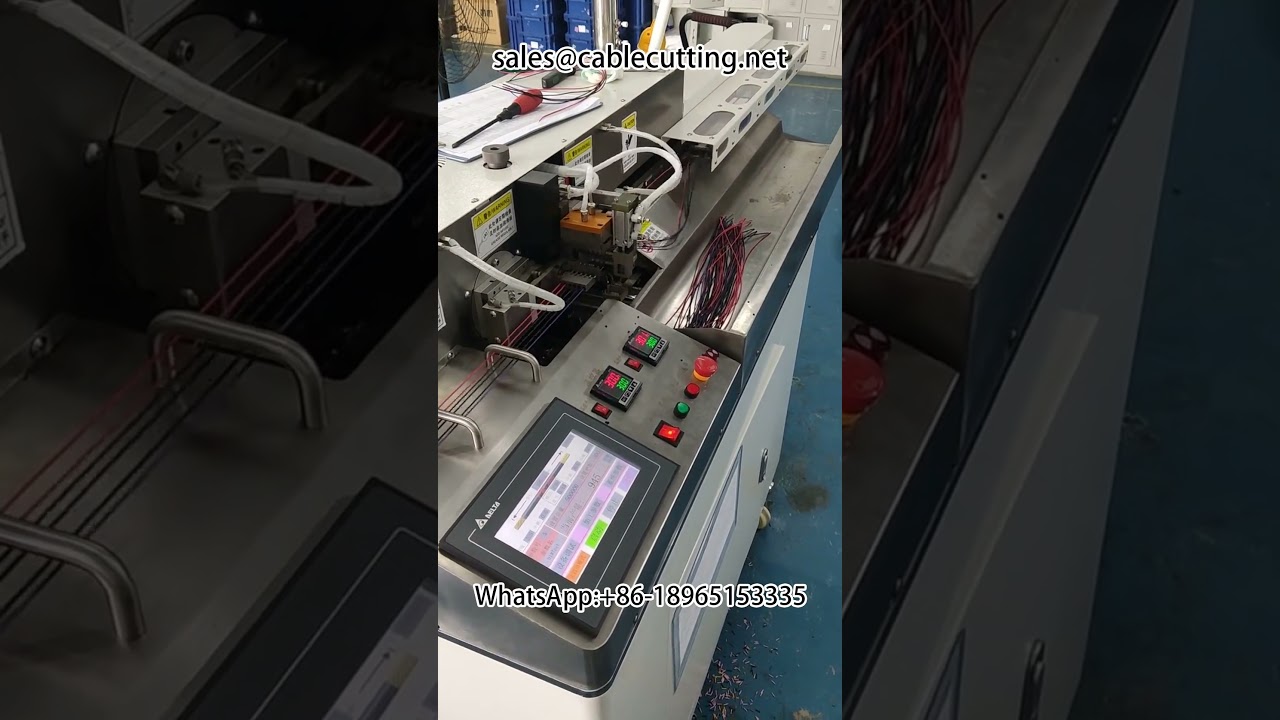 Automatic Double Head Tin Sticking Machine for Wire Harness and Stripping