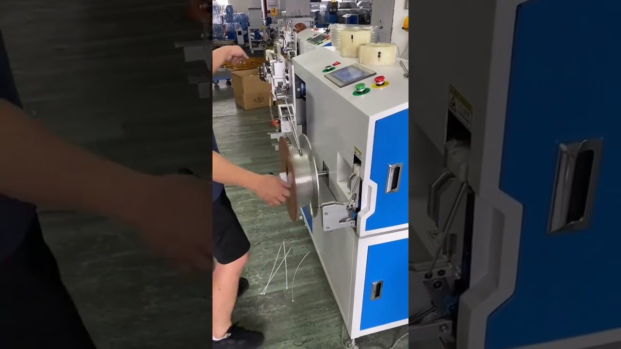 Automatic Wire Meter Counting, Sorting, Cutting, Tube Winding & Coiling Machine for 1mm-16mm Diameter