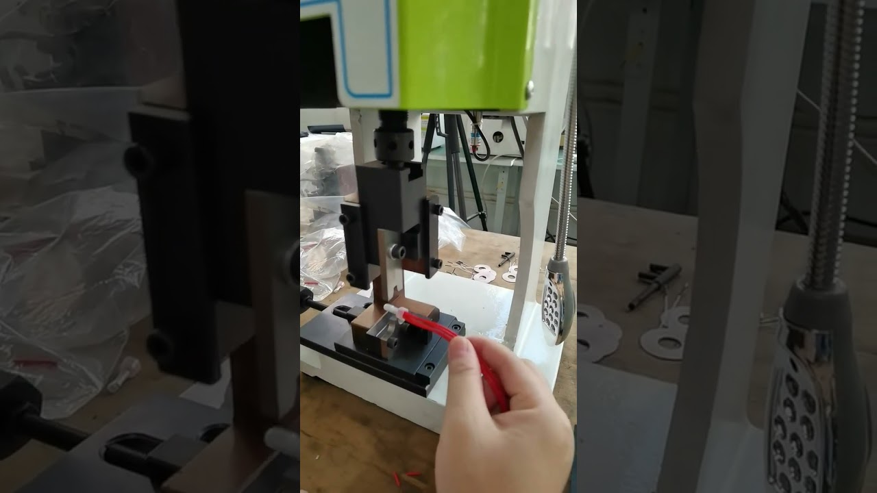 2T Terminal Machine with Single Grain Mold Crimping for Wire Processing