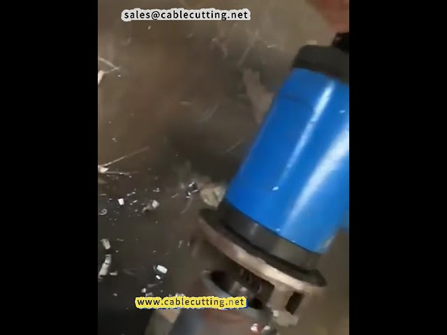 Electric pneumatic inner expansion type stainless steel pipe beveling pipe chamfering machine