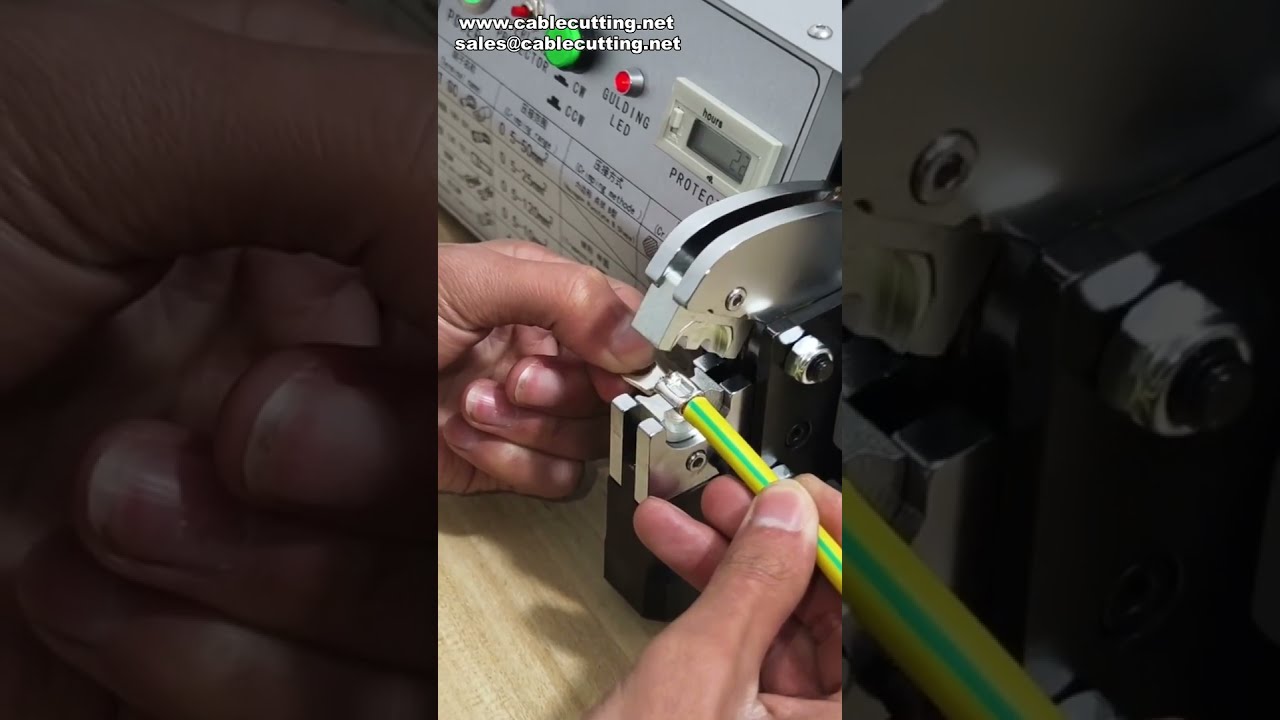 Pure Electric Terminal Crimping Machine for 0.5-70 sq mm Wires