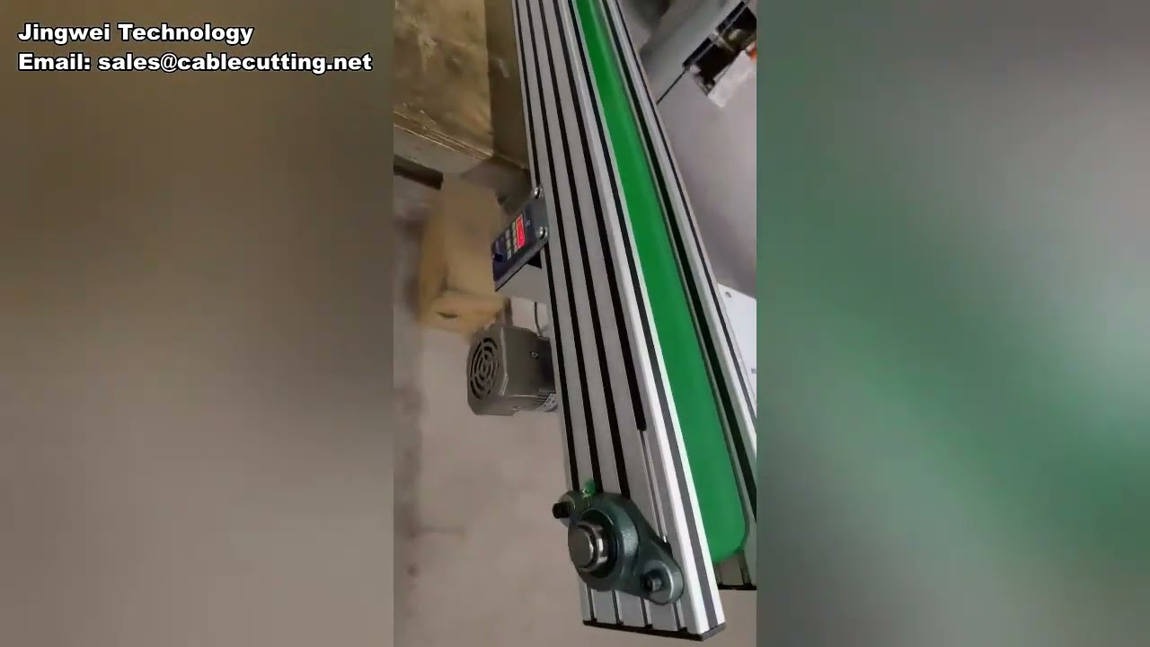 Air water heater heating pipe automatic rounding and cutting off integrated machine