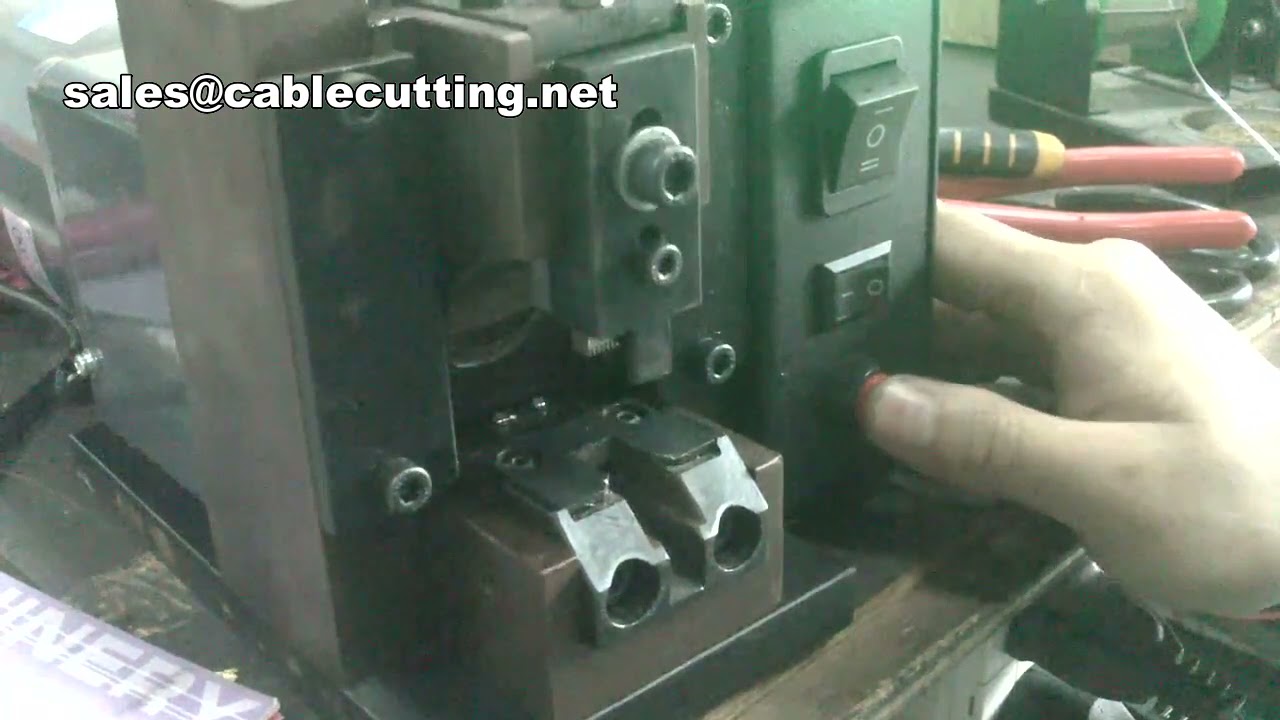 RJ-45 Cat-6 8P8C Connector Crimping Machine for Network Cable Assembly