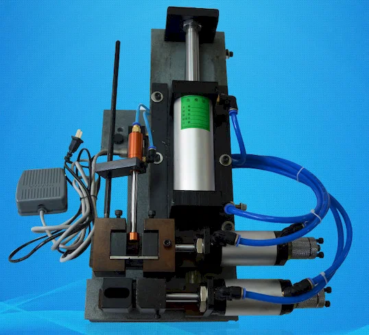 Máquina Pneumática de Descascar Fios WPM-310 - Máquina de Escova de Arame Semiautomática